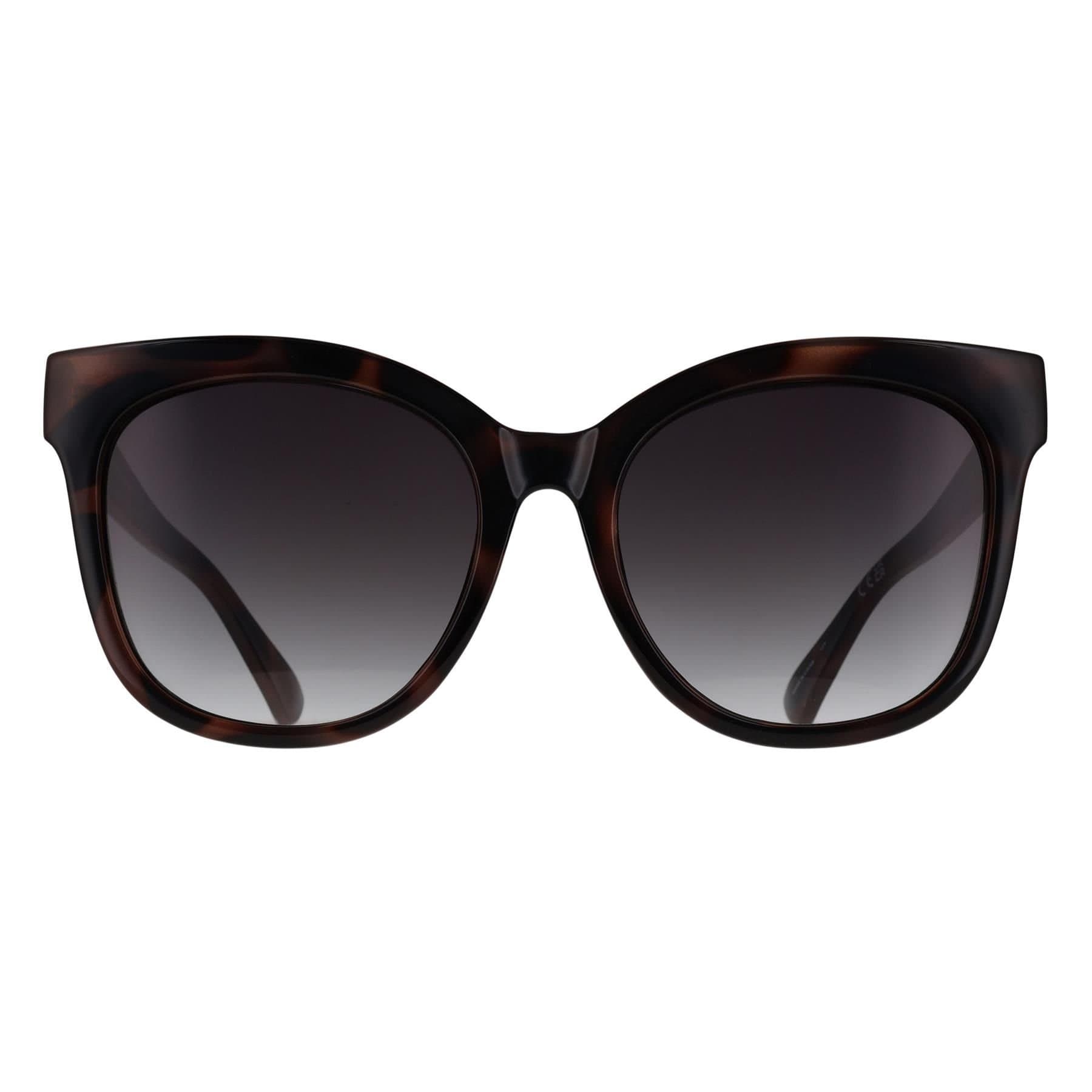 Quay Quay Women's Cat Eye Tortoise Smoke Gradient It's My Way in Brown