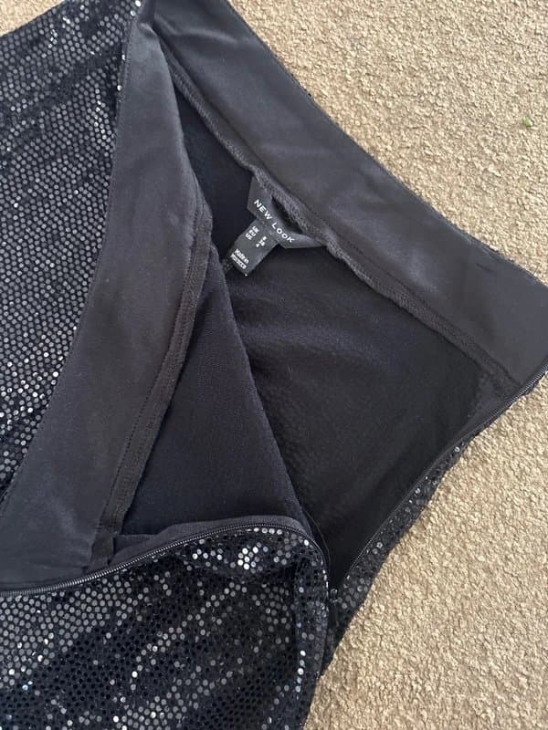 New Look Sequin trousers size 8 new look