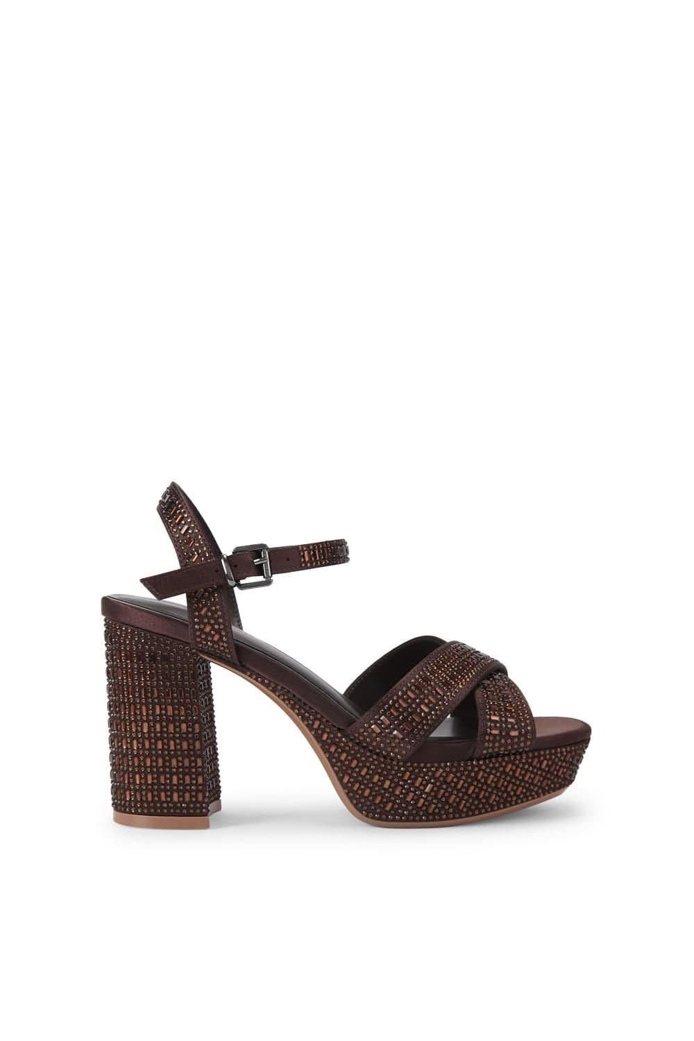 KG Kurt Geiger KG Kurt Geiger Women's 'Fleur Platform' Heels in Brown