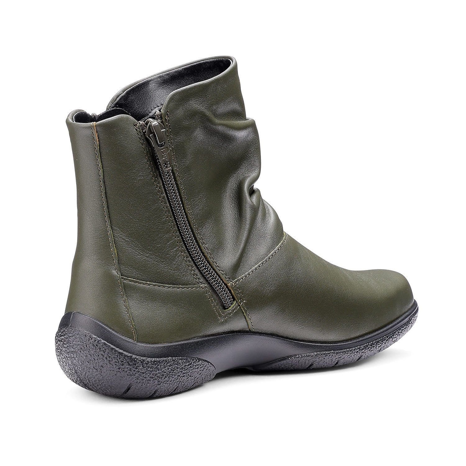 Hotter Hotter Women's 'Whisper' Ankle Boots in Dark Olive - 4