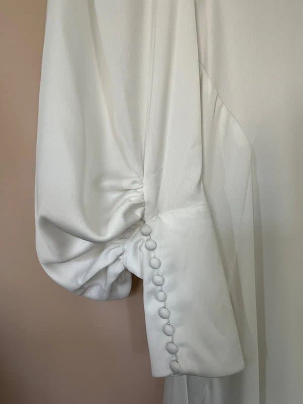 ASOS ASOS bridal white long sleeved wedding dress