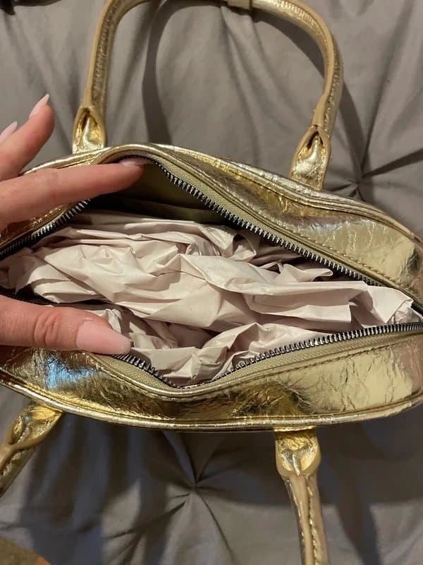 New Look New Look gold bag