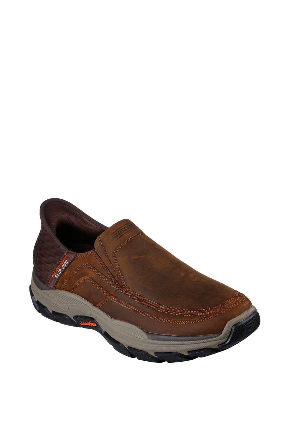 Skechers Skechers Men's Respected Elgin Shoes in Dark Brown