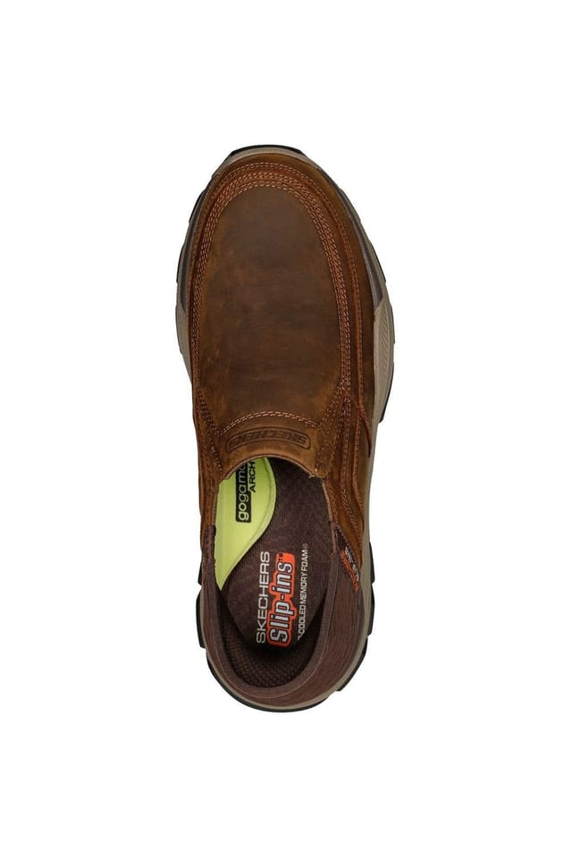 Skechers Skechers Men's Respected Elgin Shoes in Dark Brown - 3