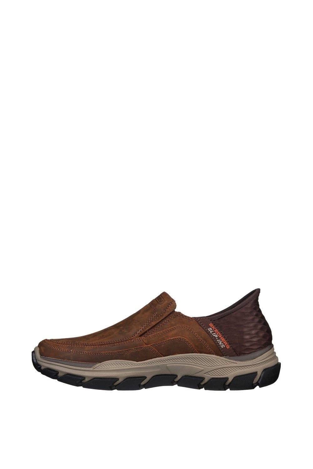 Skechers Skechers Men's Respected Elgin Shoes in Dark Brown - 4