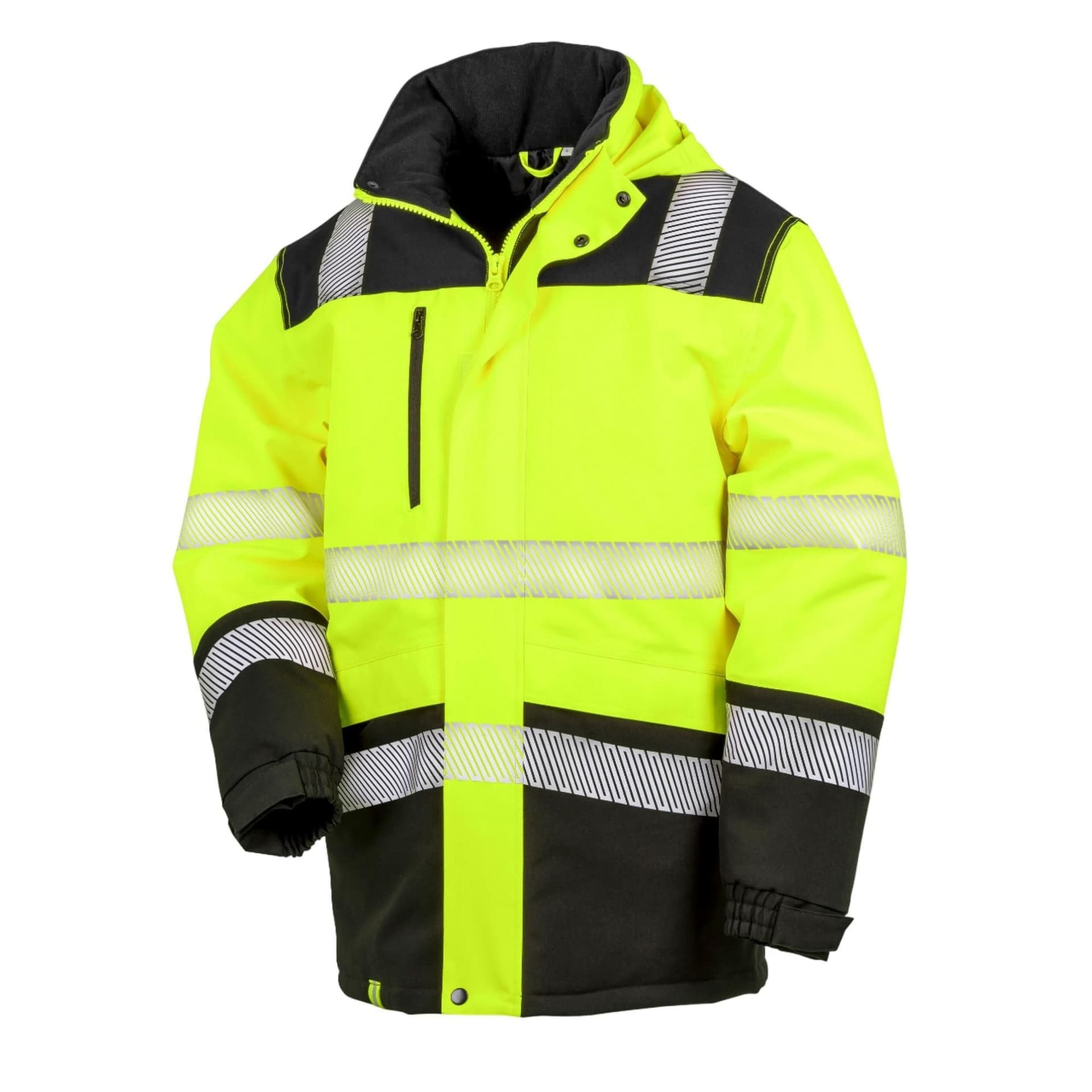SAFE-GUARD by Result SAFE-GUARD by Result Men's Printable Safety Soft Shell Jacket in Yellow