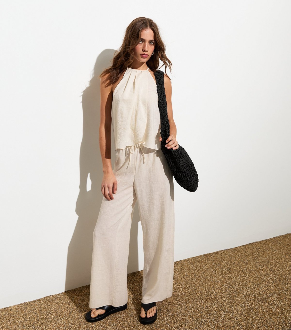 New Look Women's White Wrap Front Cami New Look - 3