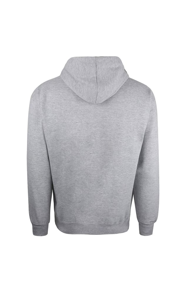 Flash Flash Men's Outline Logo Cotton Hoodie Grey - 3