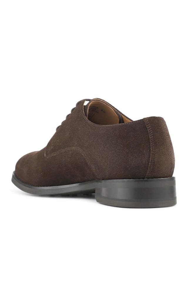 Jones Bootmaker Jones Bootmaker Men's Chesterfield Smart Leather Blake Stitched Shoes in Dark Brown - 3