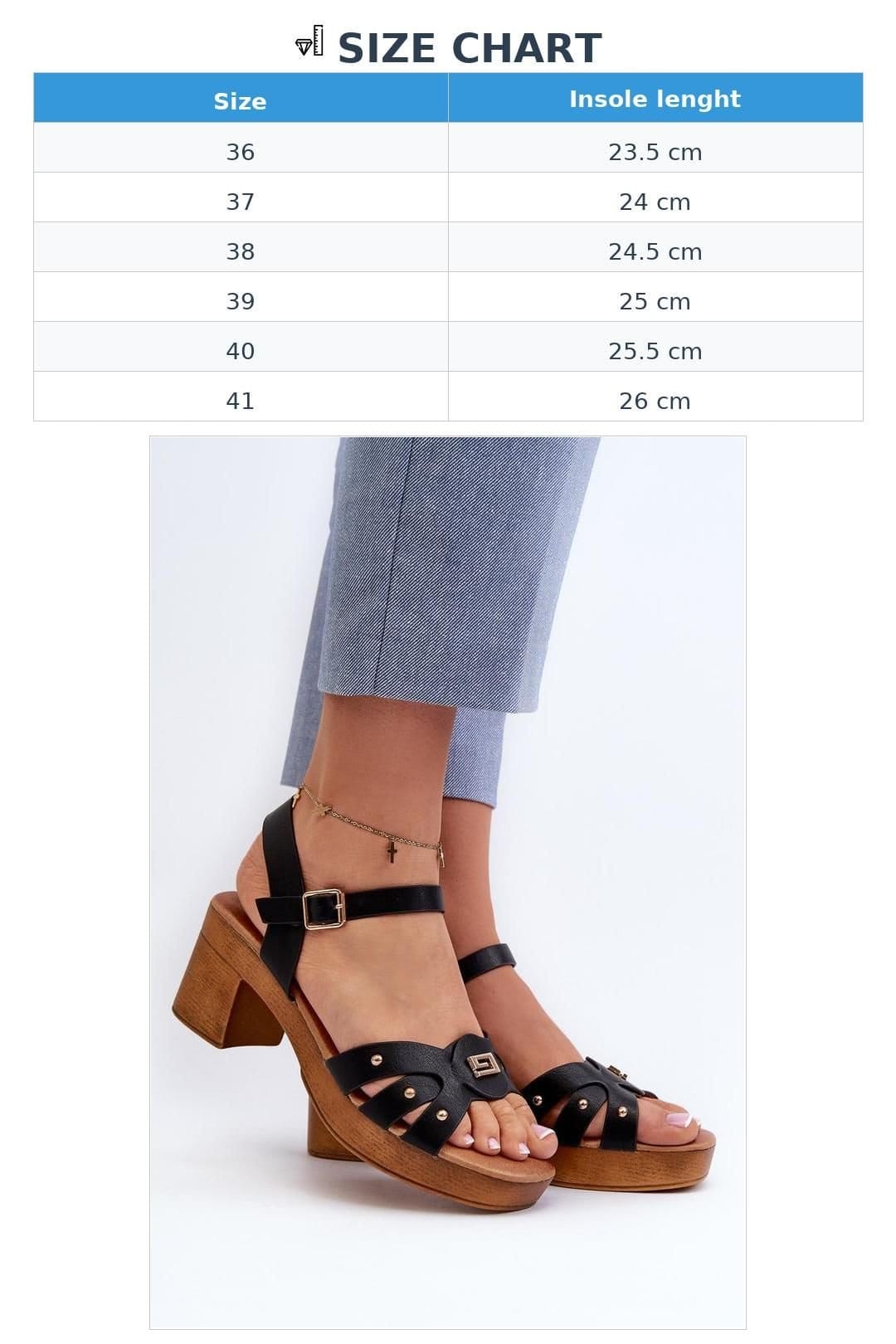 Love Lace Love Lace Women's Lightweight Adjustable Heel Sandals Soft Insole Buckle Strap in Black - 4