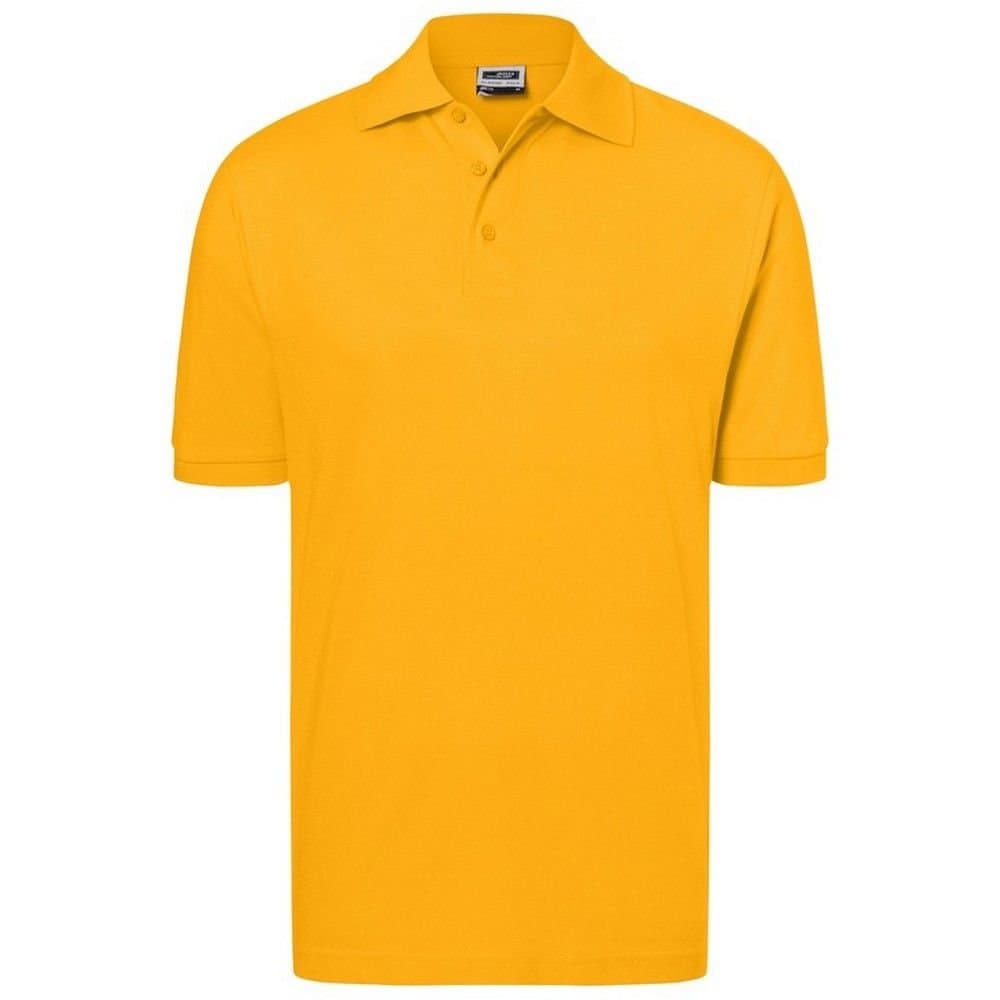 James and Nicholson James and Nicholson Men's Classic Polo Shirt in Mustard