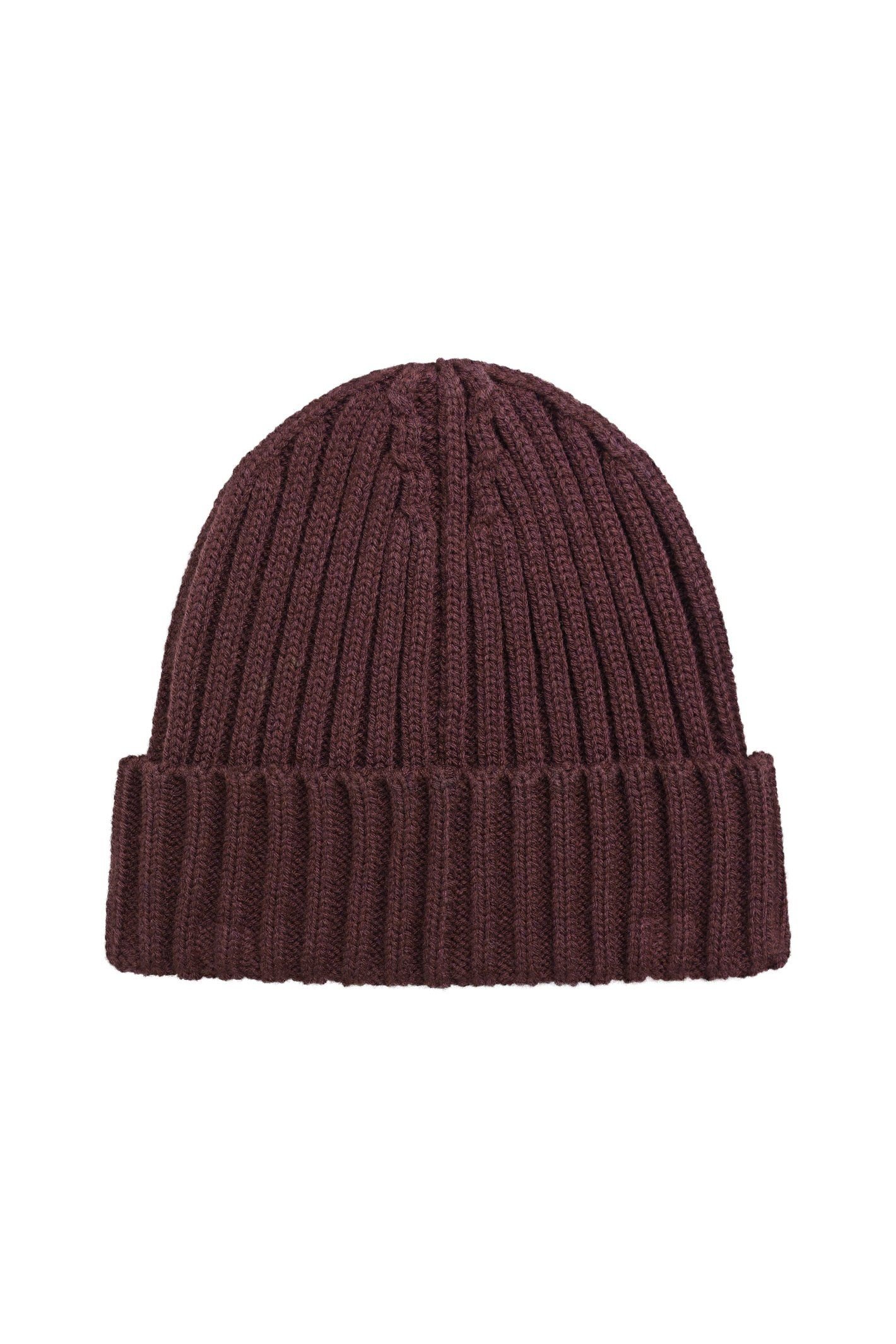 Weird Fish Weird Fish Men's Monreith Beanie in Aubergine - 4