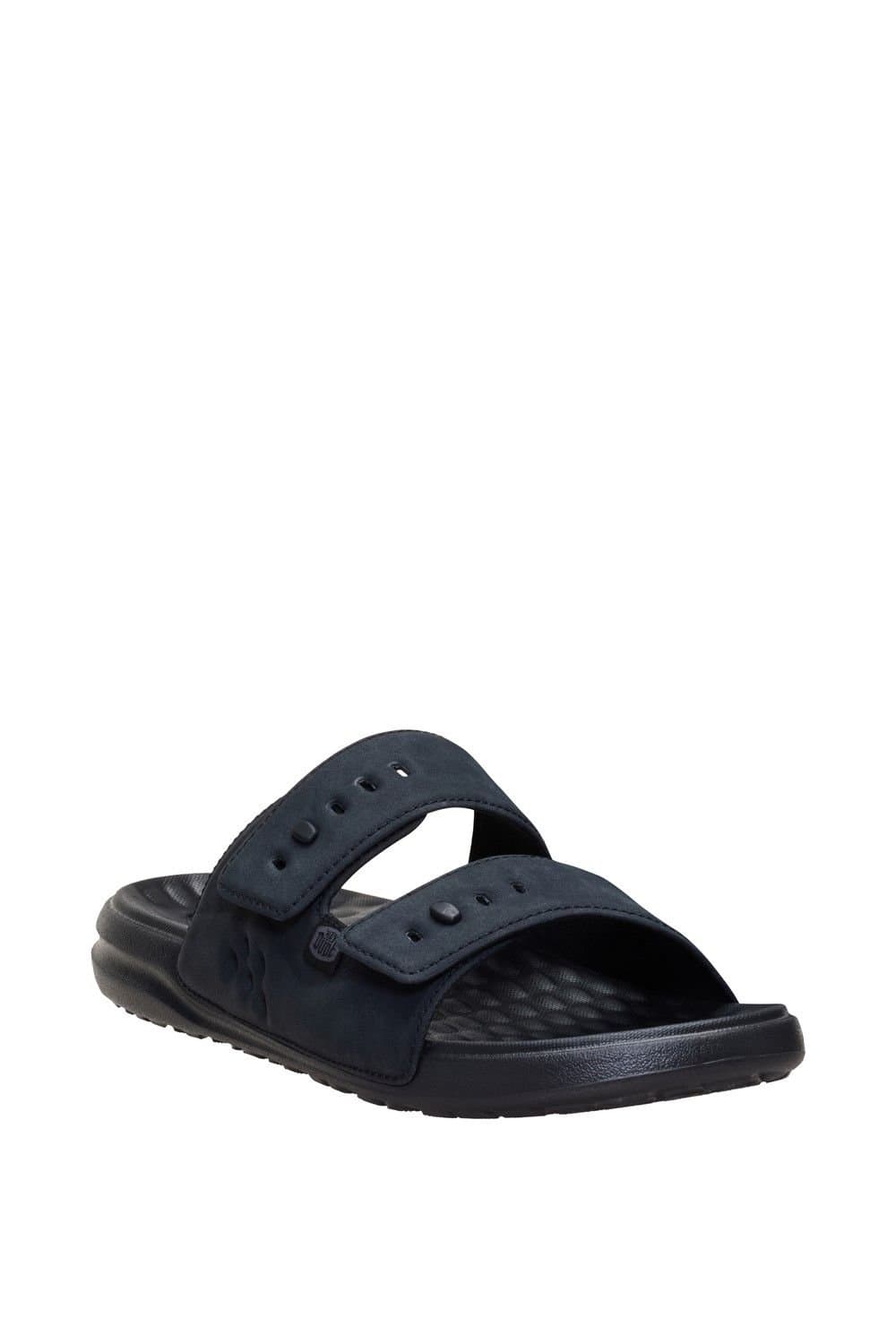 Hey Dude Hey Dude Men's Wave 2 Strap Slide in Black