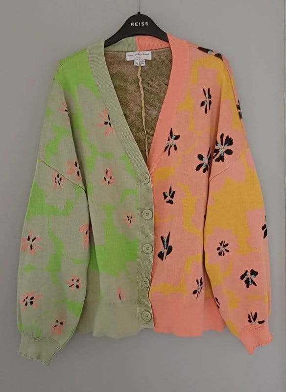 Mint Velvet Never Fully Dressed Multicolour Cardigan- size XL (18/20) - 1