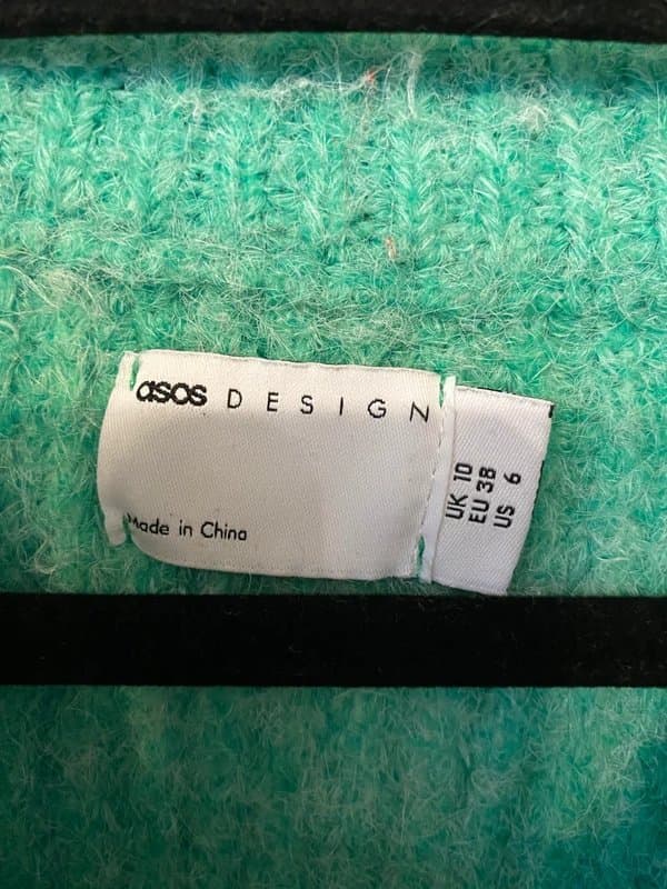 ASOS ASOS Oversized Green Jumper