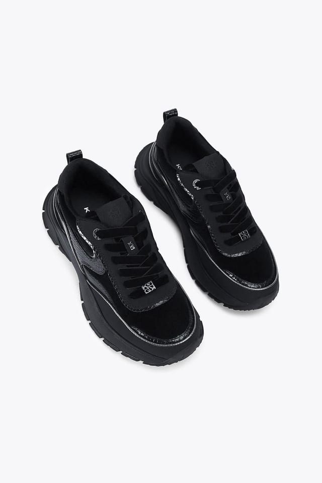 KG Kurt Geiger KG Kurt Geiger Women's 'Lisbon Lace Up' Trainers in Black - 2