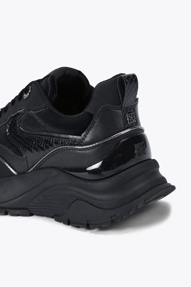 KG Kurt Geiger KG Kurt Geiger Women's 'Lisbon Lace Up' Trainers in Black - 3