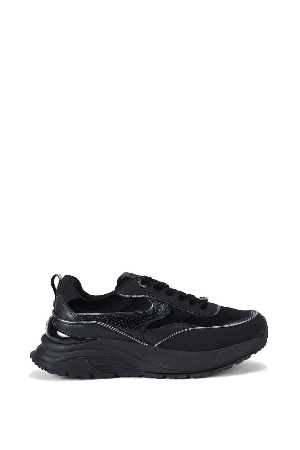 KG Kurt Geiger KG Kurt Geiger Women's 'Lisbon Lace Up' Trainers in Black - 4