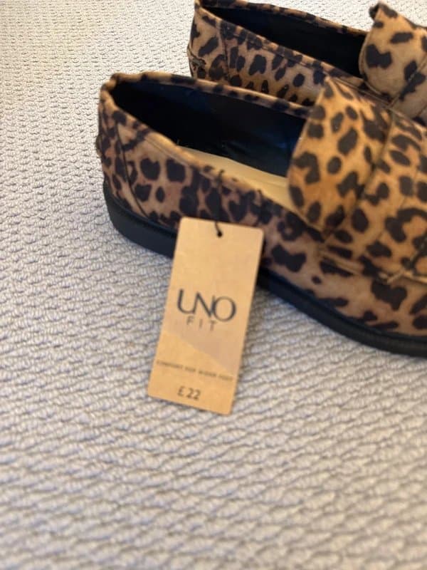 ASOS Leopard print shoes size 7
