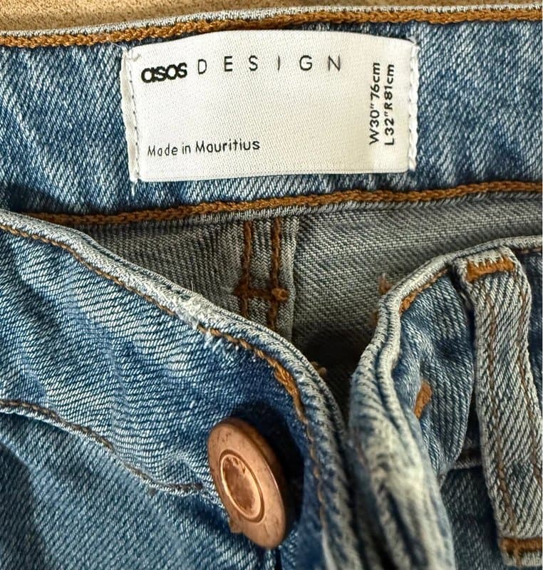 ASOS Men’s Denim Jeans ASOS W30 L32