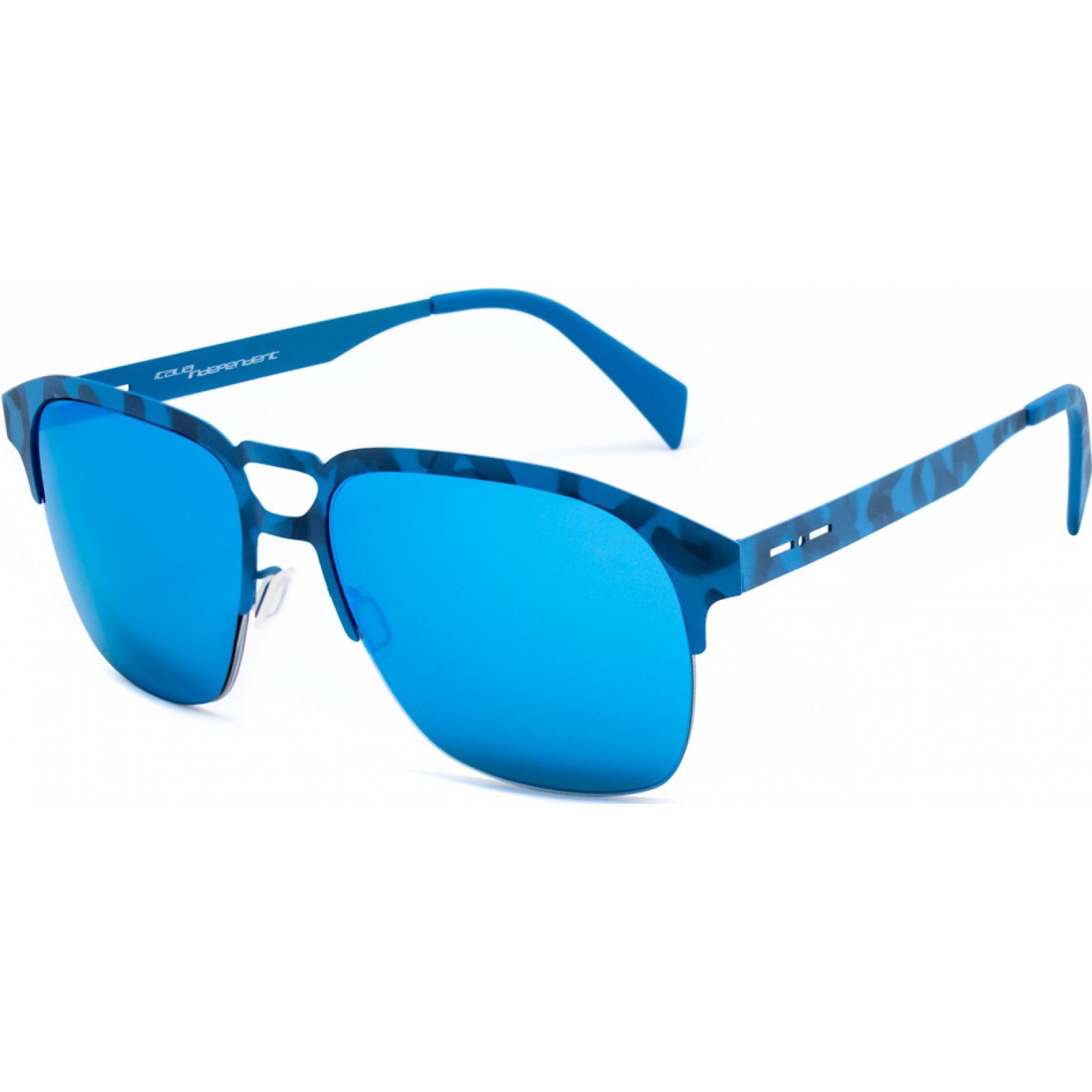 Italia Independent Italia Independent Men's 0502-023-000 Sunglasses in Blue - 1