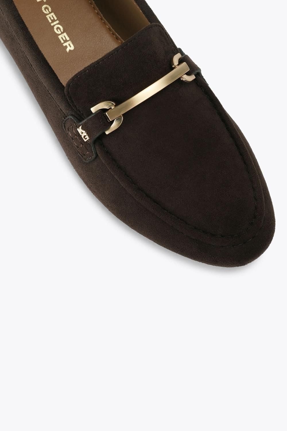 KG Kurt Geiger KG Kurt Geiger Women's 'Million' Suedette Flats in Brown - 4
