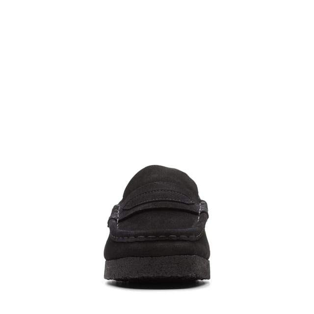 Clarks Clarks Men's Wallabee Loafer Black Suede Wallabee - 3