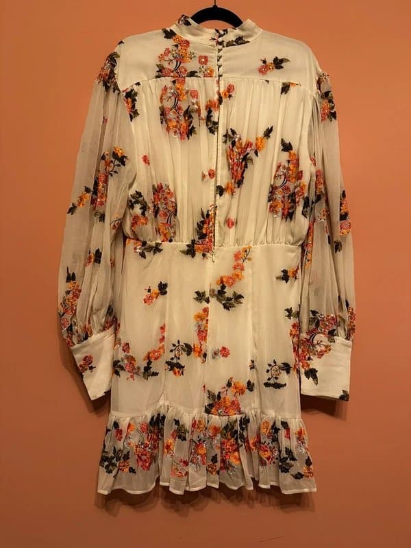 ASOS Embroidered Midi Dress