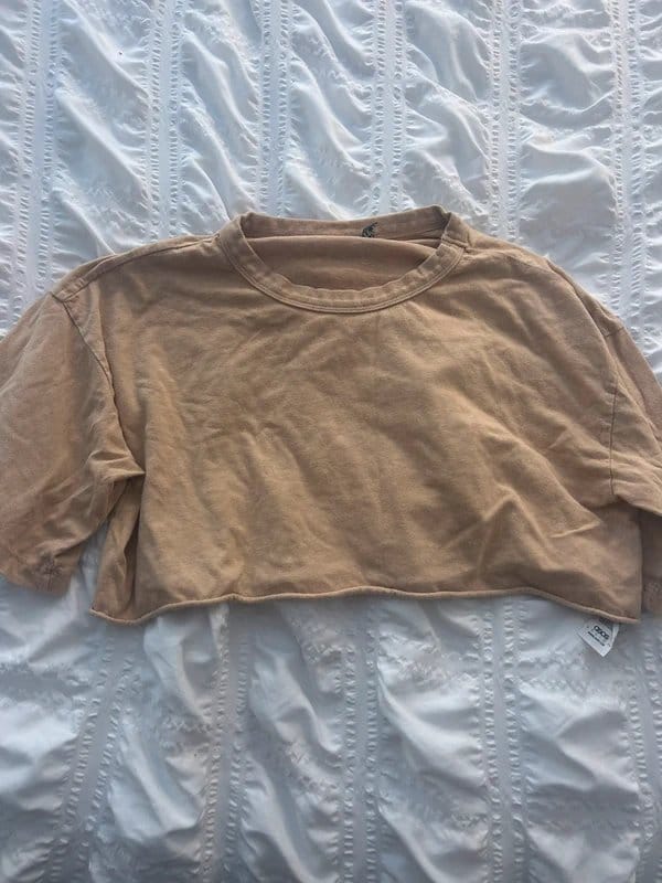 ASOS Design baggy crop top - 1