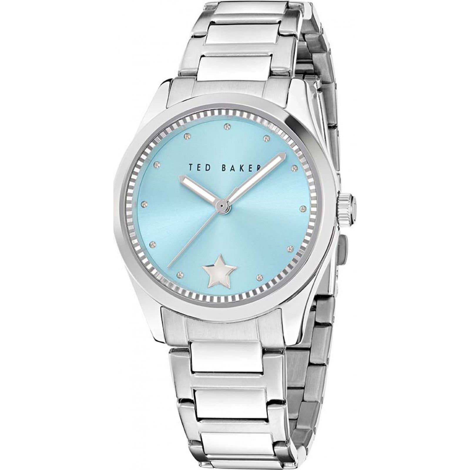 Ted Baker Ted Baker Women's BKPCLF507 Fashion 34mm Quartz Watch in Silver