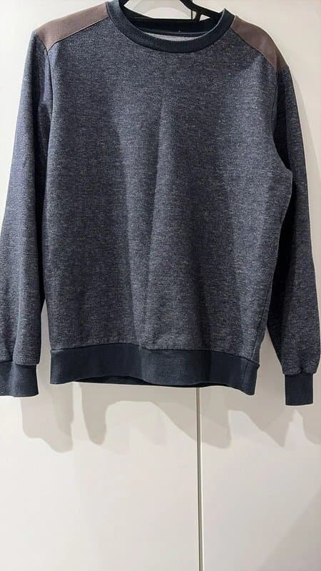 New Look New Look Men’s Navy Blue Jumper Size M – Elbow Patch Knit Sweater | Bundle Deals