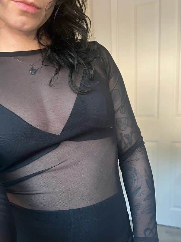 ASOS mesh body suit