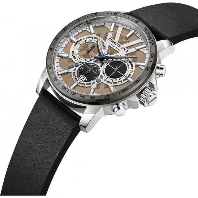 Kenneth Cole Kenneth Cole Men's KCWGC2234805 Classic 44mm Quartz Watch in Black - 3