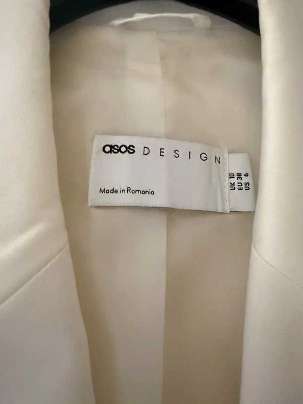 ASOS Women’s White ASOS Blazer