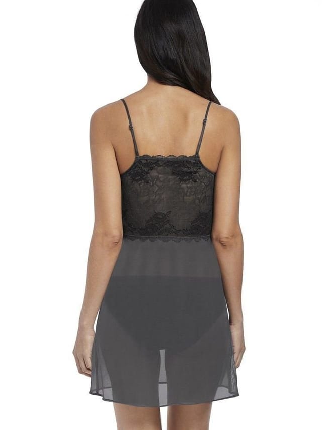 Wacoal Wacoal Women's Lace Perfection Chemise in Grey - 2