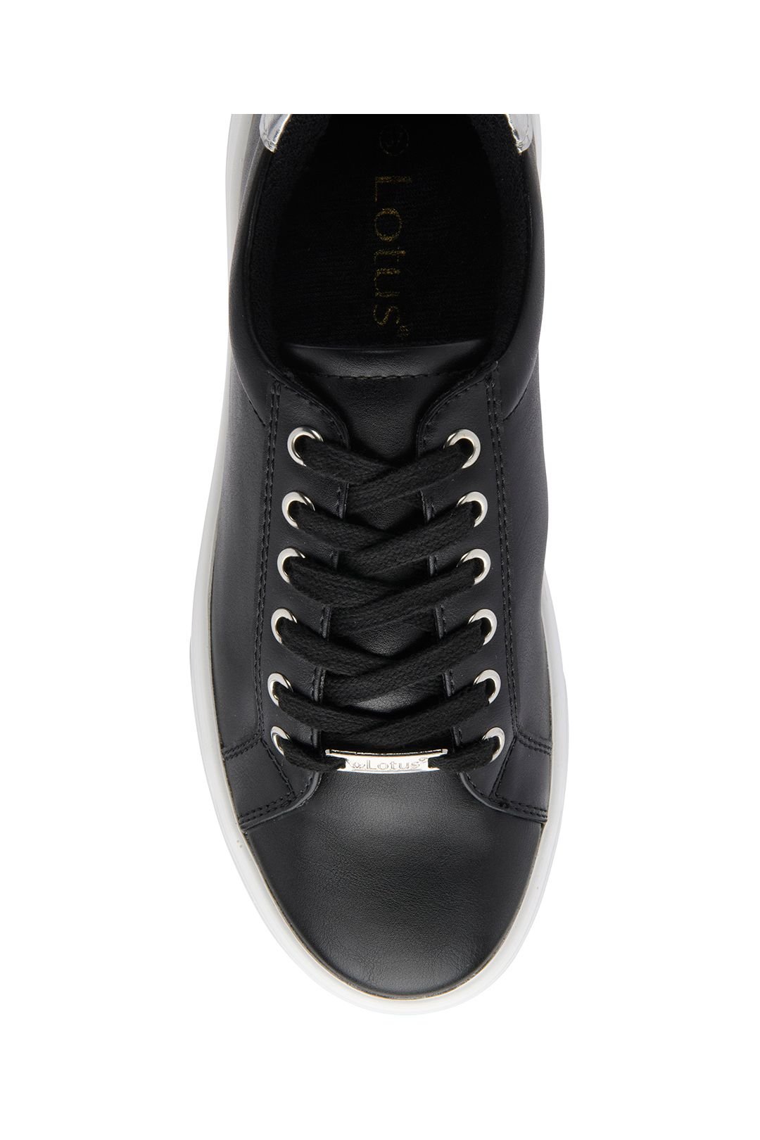 Lotus Lotus Women's 'Matia' Lace-Up Trainers in Black - 4