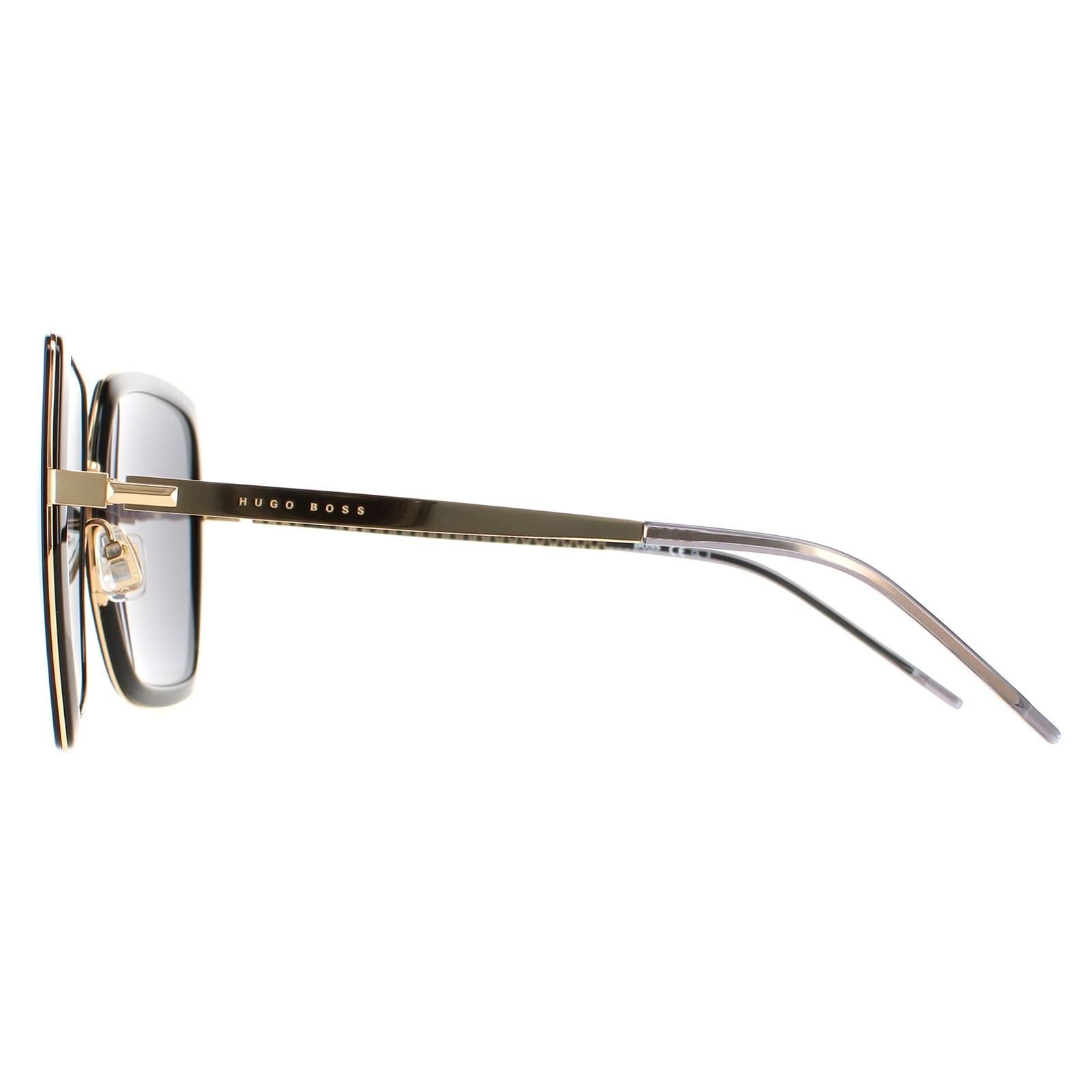 Hugo Boss Hugo Boss Women's Square Gold Black Grey BOSS 1208/S - 3