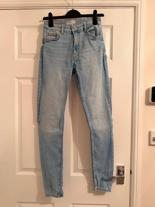 Bershka Blue skinny jeans