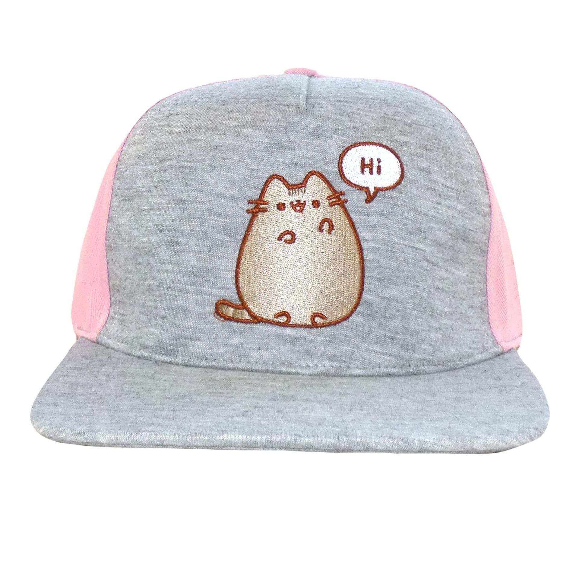 Pusheen Pusheen Men's Hi Snapback Cap in Grey