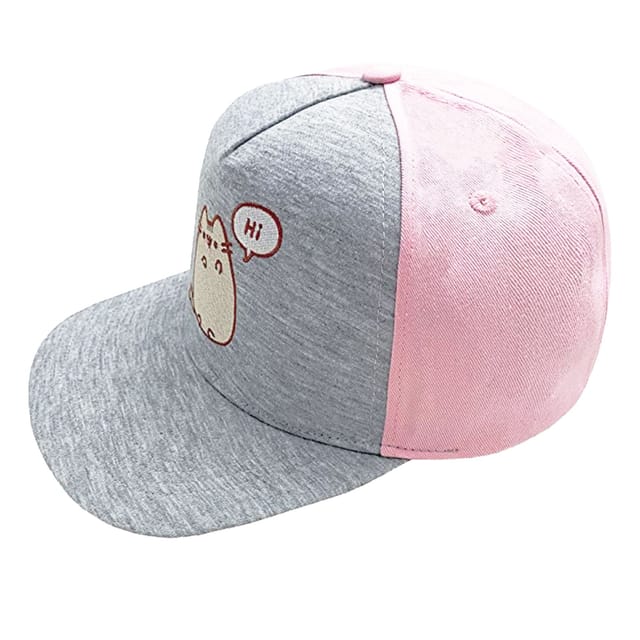 Pusheen Pusheen Men's Hi Snapback Cap in Grey - 3