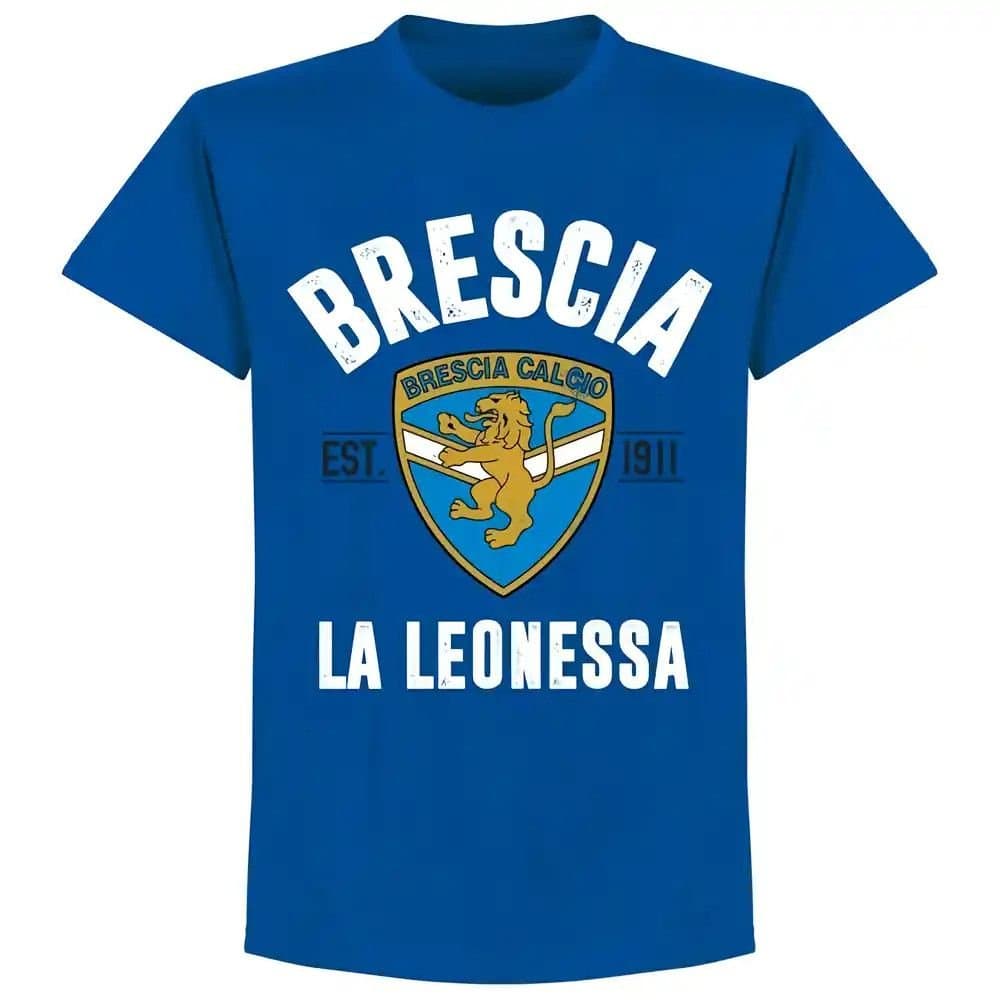 Brescia Brescia Men's Established T‑Shirt Royal in Blue