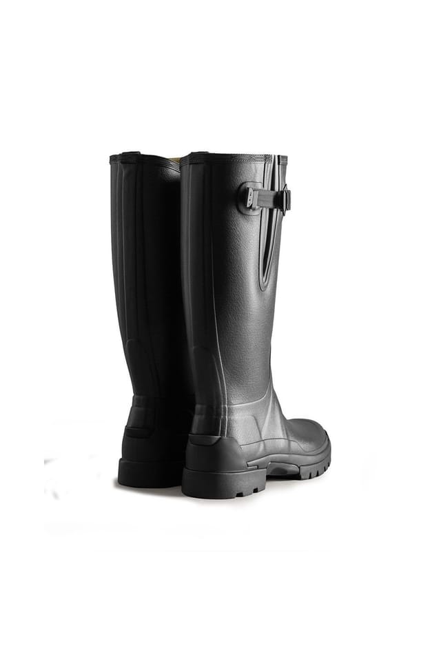 Hunter Hunter Men's 'Balmoral Adjustable' Wellington Boots in Black - 2