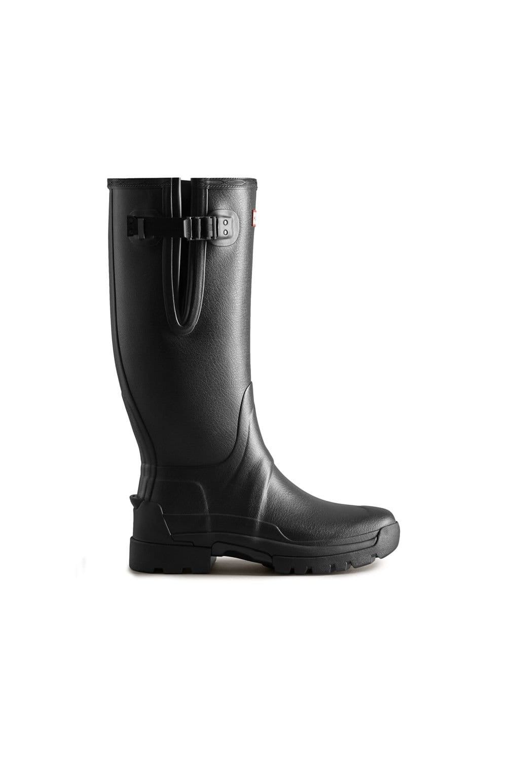 Hunter Hunter Men's 'Balmoral Adjustable' Wellington Boots in Black - 4