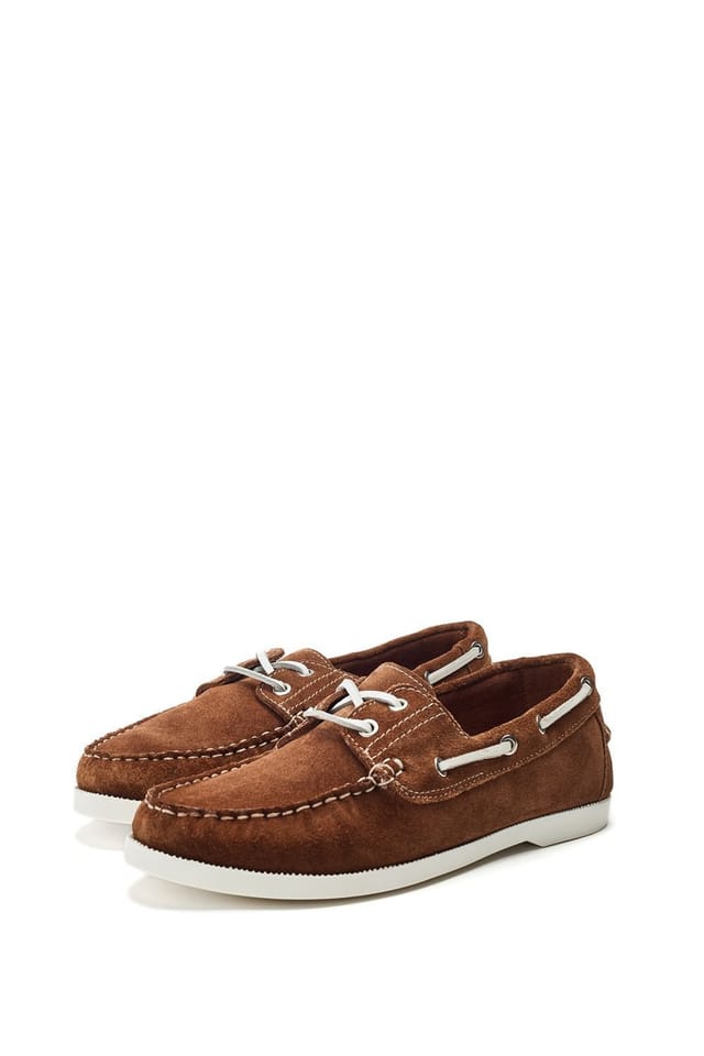 Moda In Pelle Moda In Pelle Women's 'Eleesa' Suede Loafers in Tan - 2