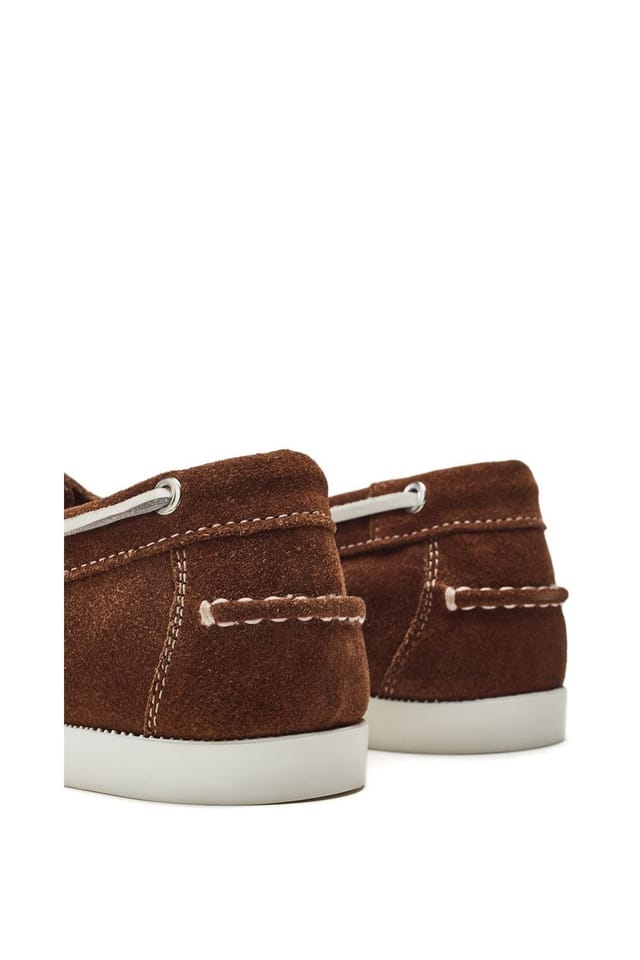 Moda In Pelle Moda In Pelle Women's 'Eleesa' Suede Loafers in Tan - 3