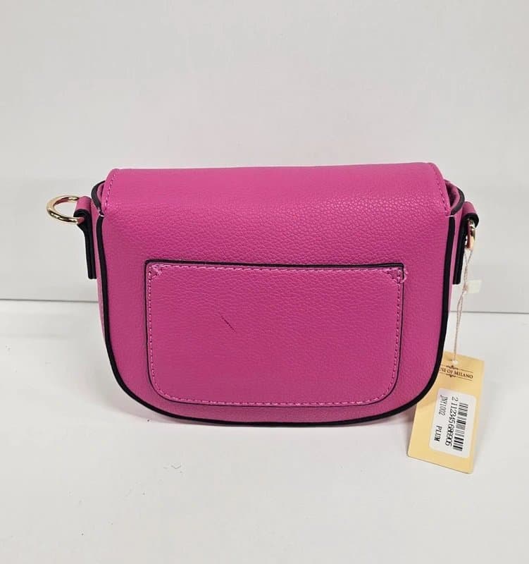 Milano Leather Look Small Crossbody Bag – Women’s Handbag – RRP £49