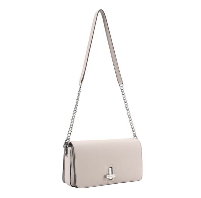 Paul Costelloe Paul Costelloe Women's Delaney Cross Body Bag in Light Grey - 2