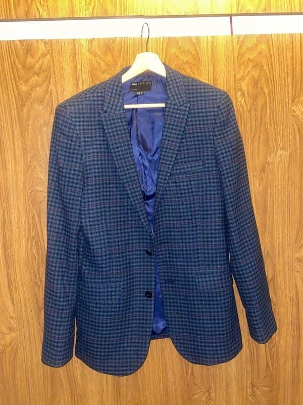 ASOS ASOS blue blazer