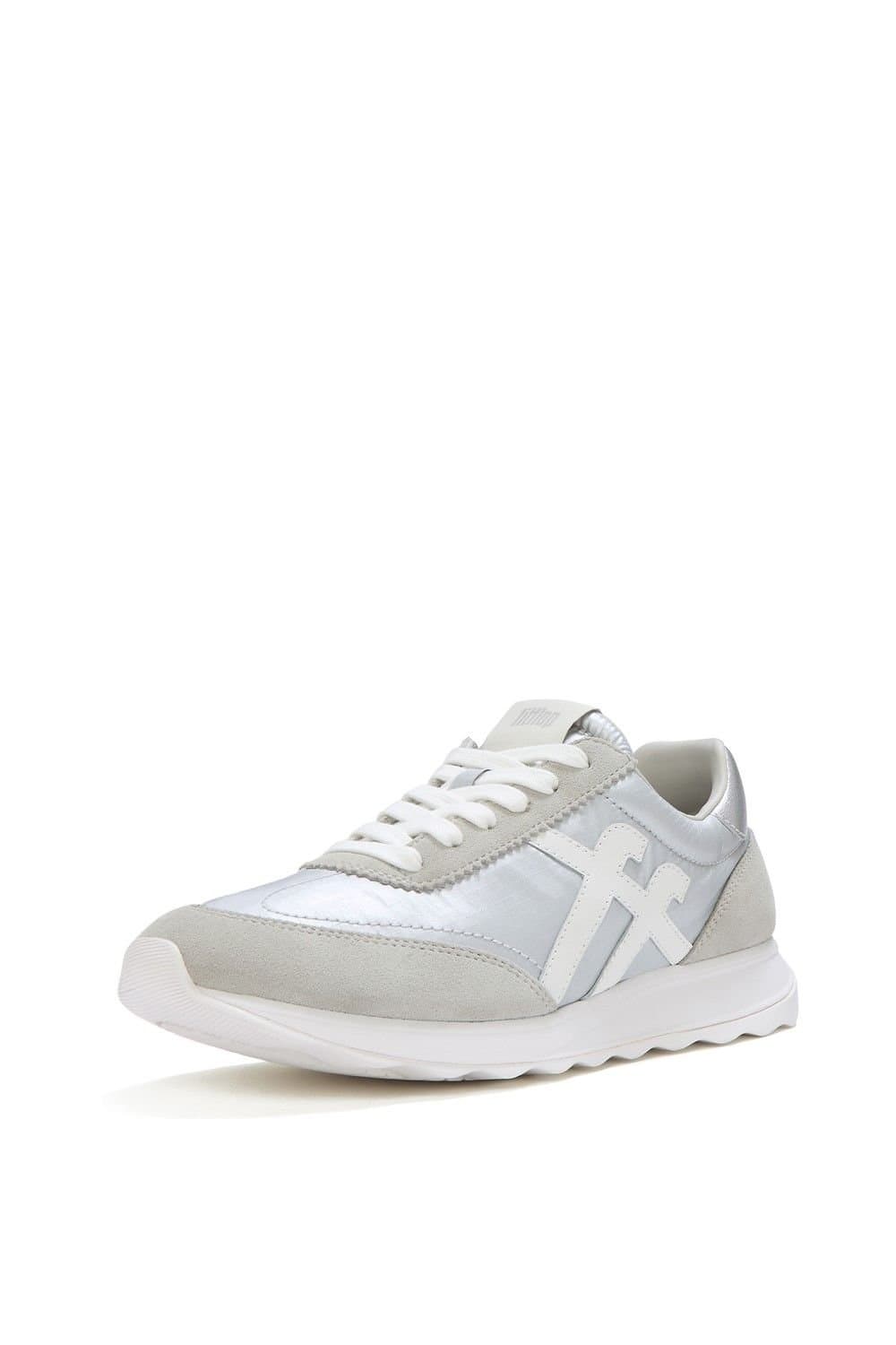 FitFlop FitFlop Women's Retro-Q FF Sneaker in Silver
