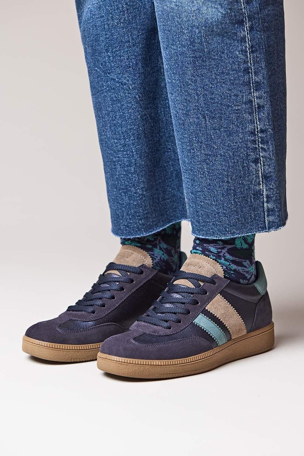 Moshulu Moshulu Women's 'Jess' Dark Indigo Trainers